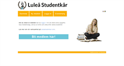 Desktop Screenshot of medlem.luleastudentkar.com
